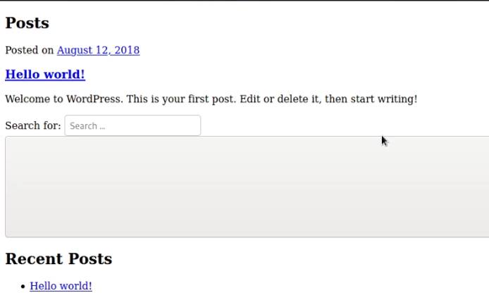 Raven WordPress site screenshot Raven WordPress site screenshot